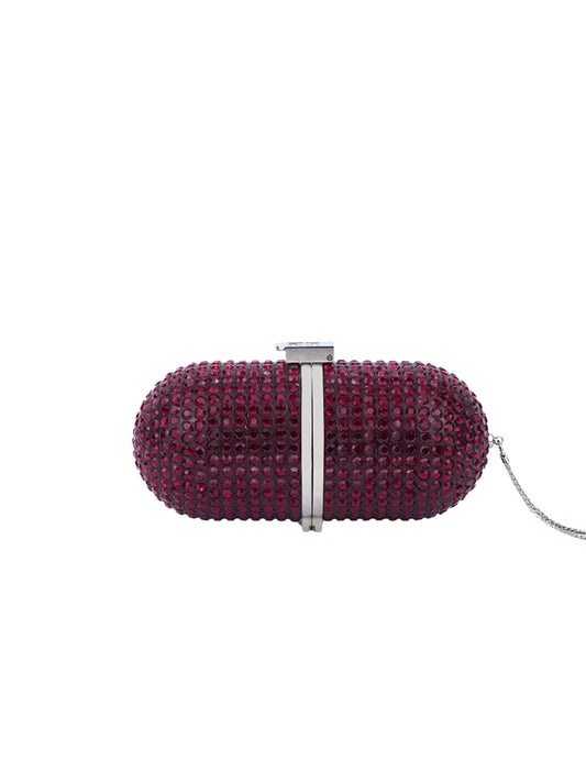 Swarovski Pill Wine Red