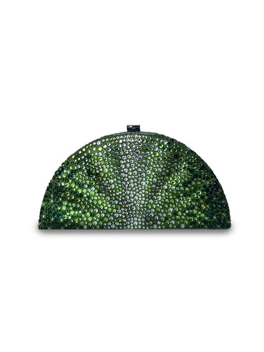 Swarovski Fan Green Ombre