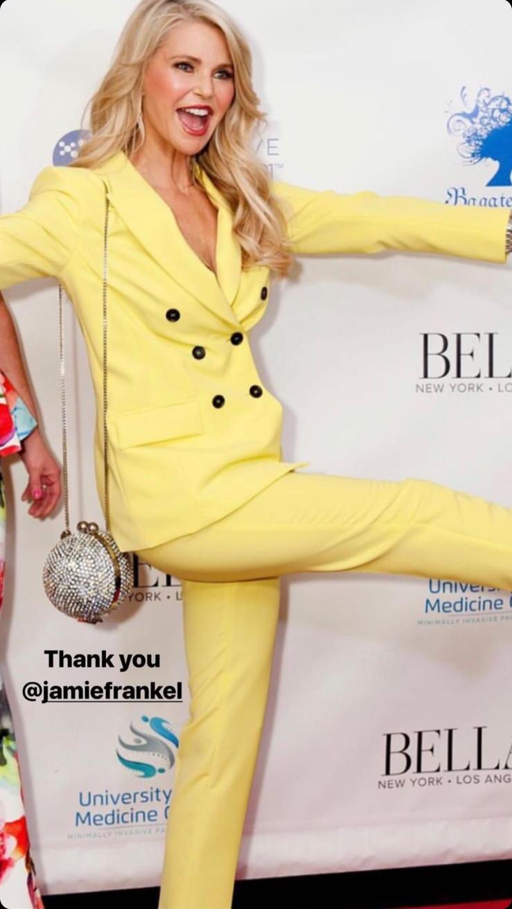 Christie Brinkley Carrying Marzook