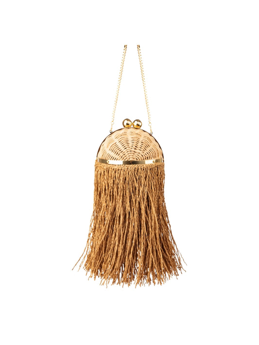 Natural Mini Rattan w/ Raffia