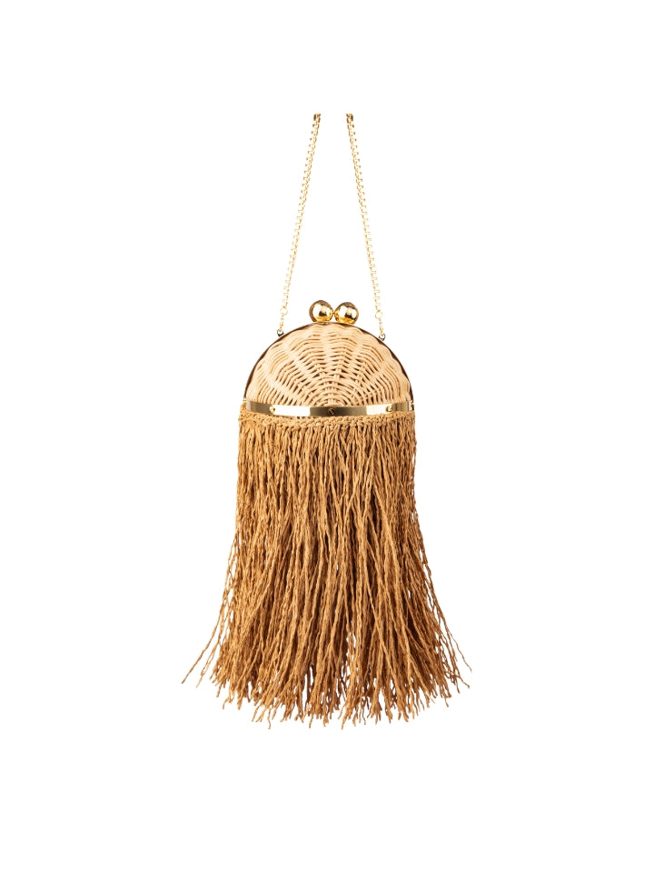 Natural Mini Rattan w/ Raffia
