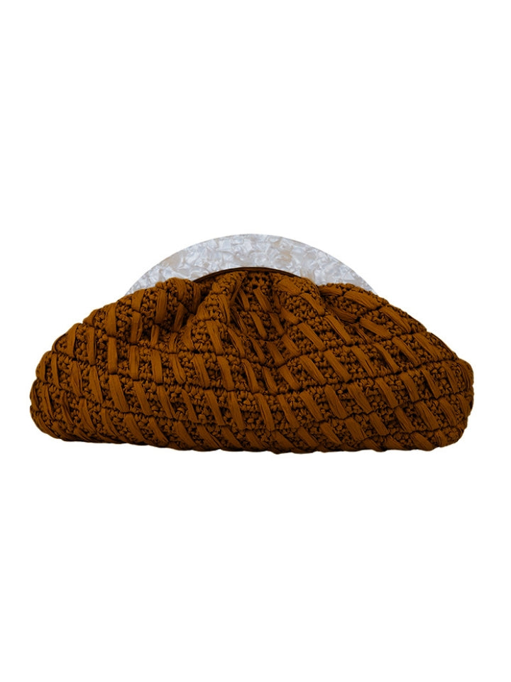 Coin Raffia Hazel