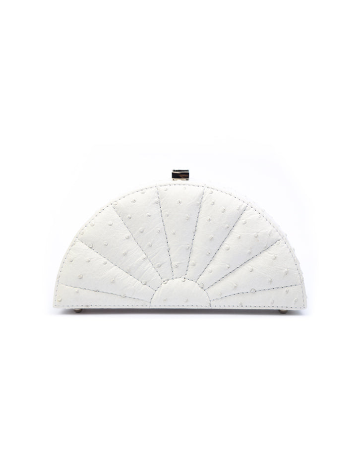 Fan Ostrich Ivory