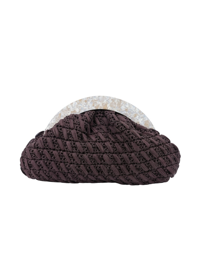 Coin Raffia Chocolate Bag