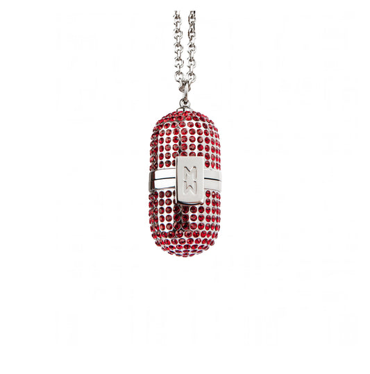 Ruby Pill Pendant
