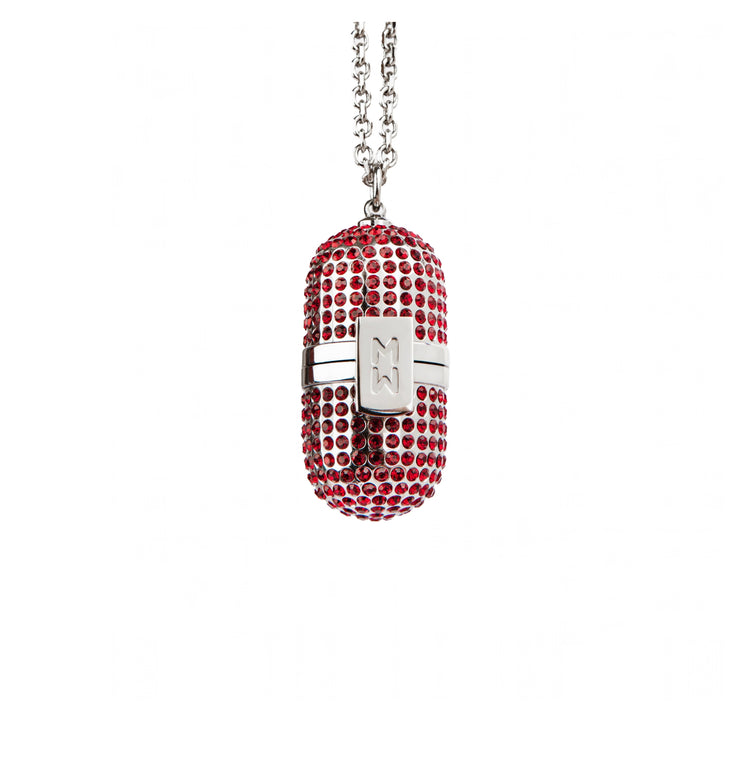 Ruby Pill Pendant