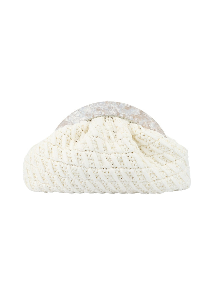 Coin Raffia Ivory