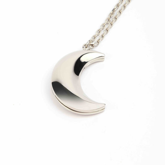 Crescent Pendant Silver
