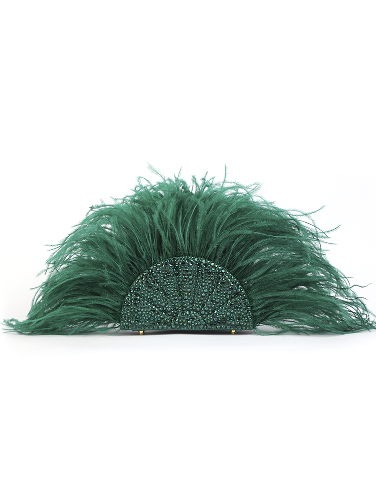 Fan Feather Emerald