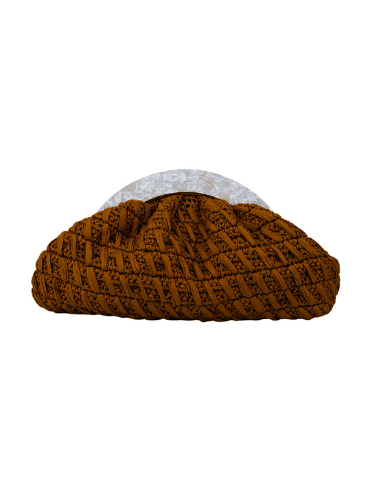 Coin Raffia Hazel