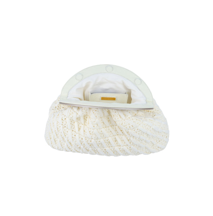 Coin Raffia Ivory