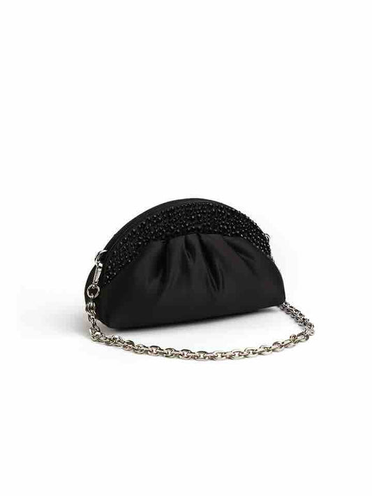 Coin Satin Ebony