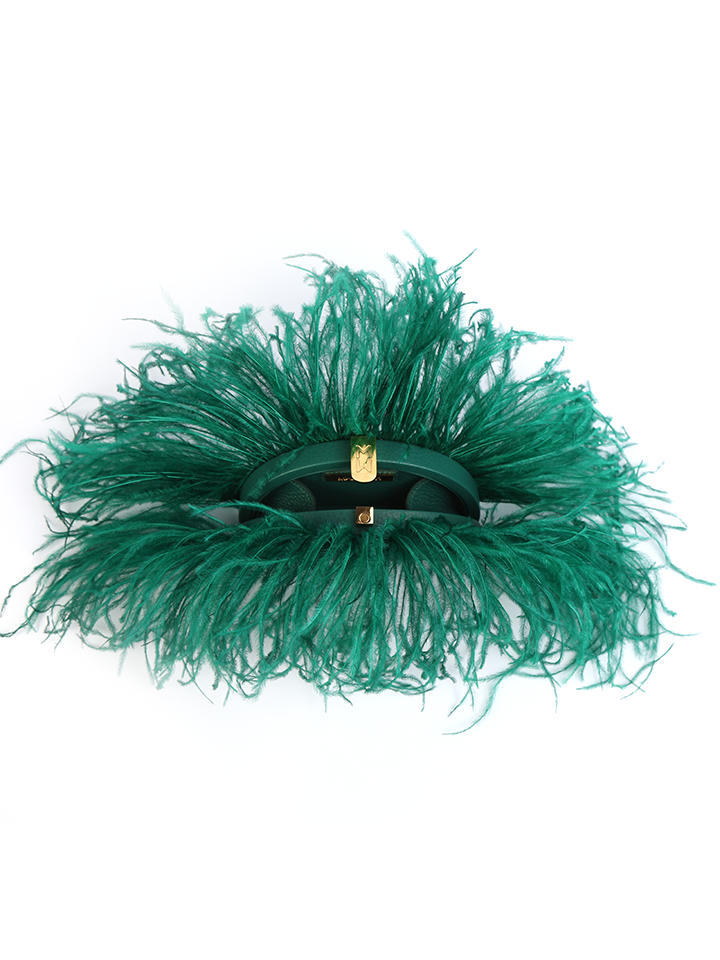 Fan Feather Emerald