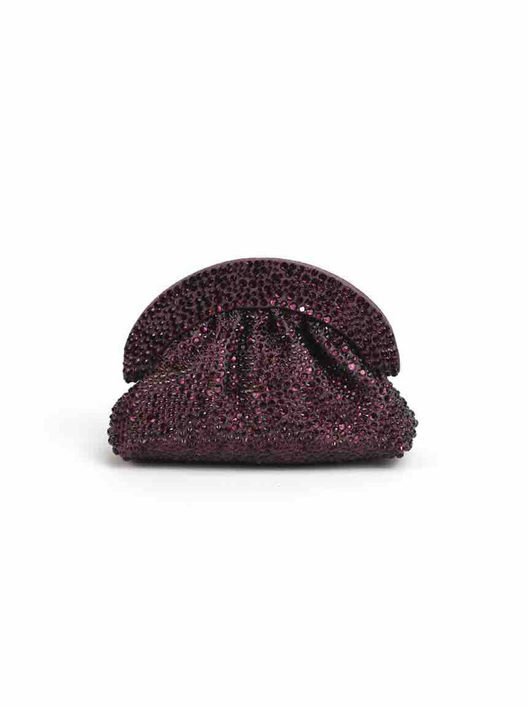 Coin Mini Ruby Crystal Bag