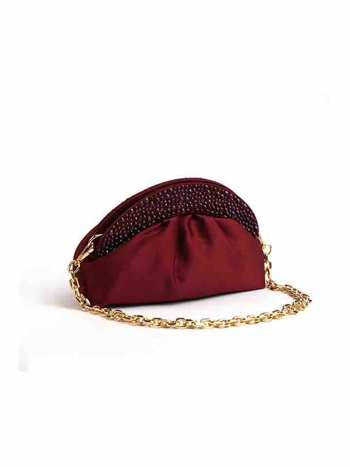 Coin Satin Ruby