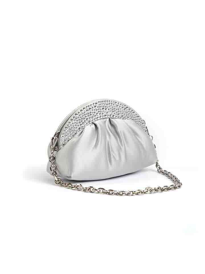 Coin Satin Silver