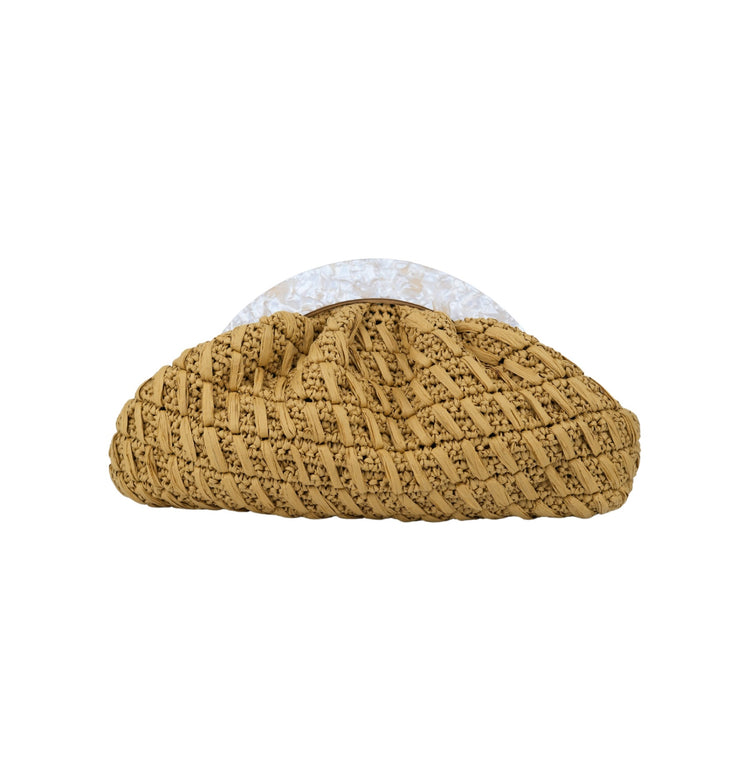 Coin Raffia Natural