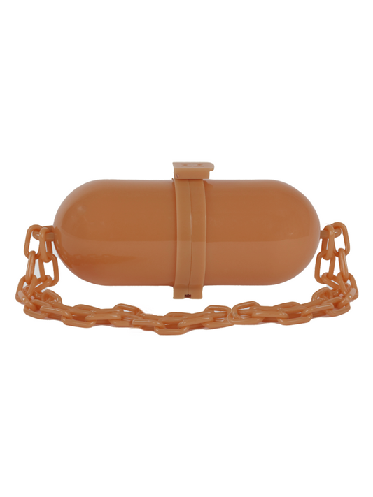 Pill Cross Body Brown