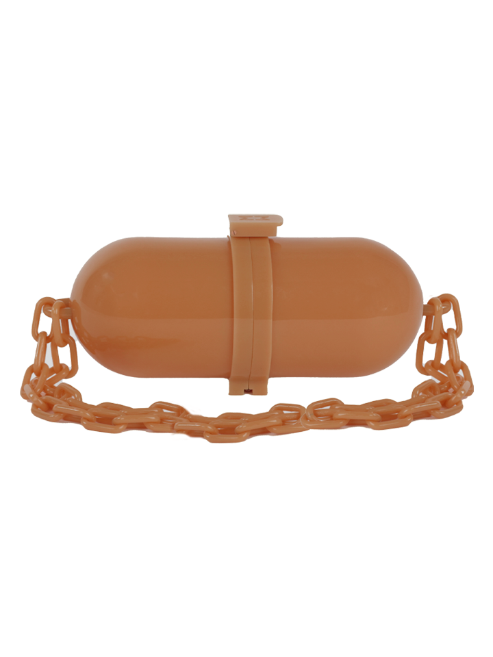 Pill Cross Body Brown