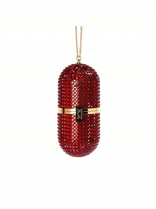 Swarovski Pill Siam - Gold