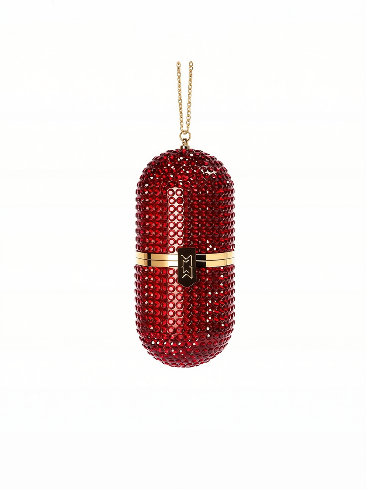 Swarovski Pill Siam - Gold