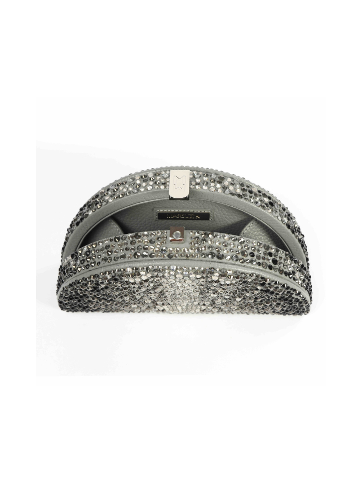 Swarovski Fan Ombre Grey