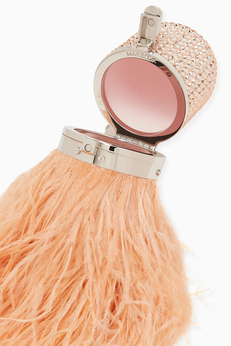 Swarovski Pill Feathered Peach