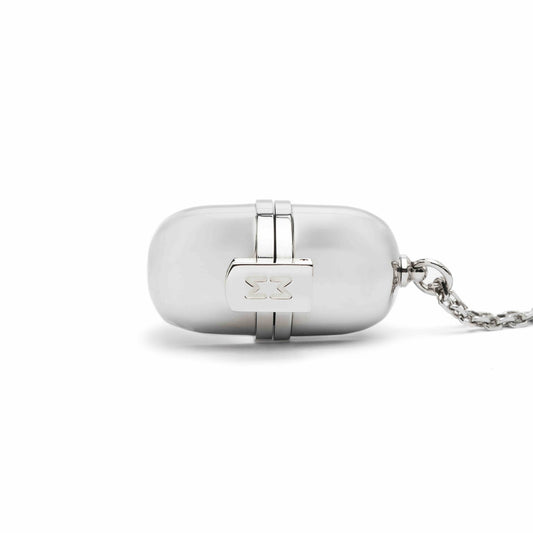 Silver Pill Pendant
